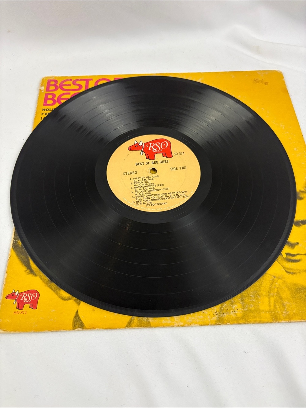 Best of The Bee Gees Original 1973 LP Vinyl Record Album - Stereo Recording - Picture 9 of 10